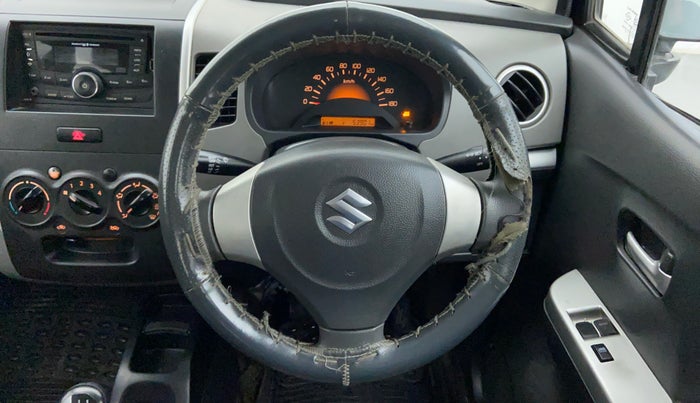 2012 Maruti Wagon R 1.0 LXI CNG, CNG, Manual, 54,247 km, Steering Wheel Close Up