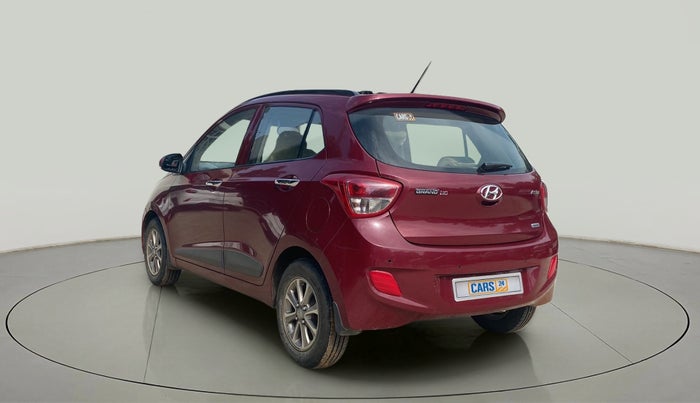 2016 Hyundai Grand i10 ASTA (O) AT 1.2 KAPPA VTVT, Petrol, Automatic, 27,419 km, Left Back Diagonal