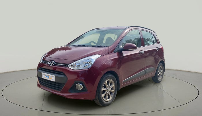 2016 Hyundai Grand i10 ASTA (O) AT 1.2 KAPPA VTVT, Petrol, Automatic, 27,419 km, Left Front Diagonal