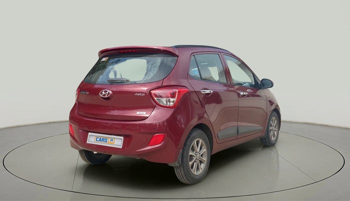 2016 Hyundai Grand i10 ASTA (O) AT 1.2 KAPPA VTVT, Petrol, Automatic, 27,419 km, Right Back Diagonal