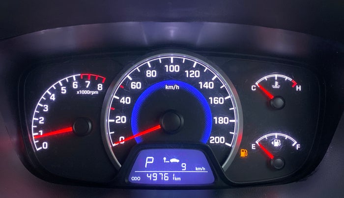 2017 Hyundai Grand i10 SPORTZ (O) 1.2 AT VTVT, Petrol, Automatic, 49,800 km, Odometer Image