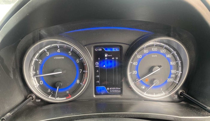 2017 Maruti Baleno ALPHA PETROL 1.2, Petrol, Manual, 57,103 km, Odometer Image