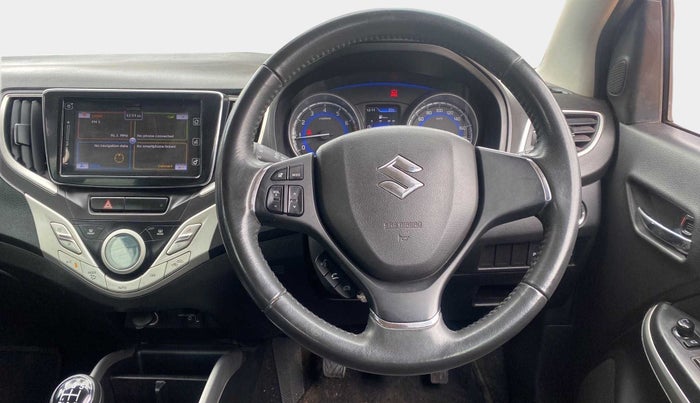 2017 Maruti Baleno ALPHA PETROL 1.2, Petrol, Manual, 57,103 km, Steering Wheel Close Up