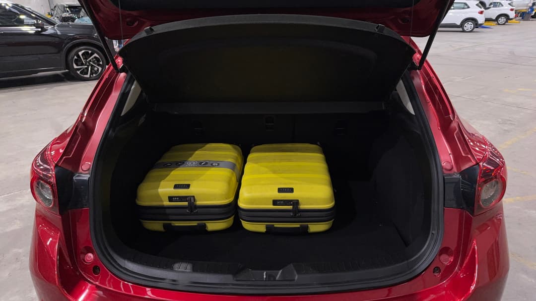 2017 Mazda 3 Maxx, Automatic, 66922 km, Boot Inside View with Luggage