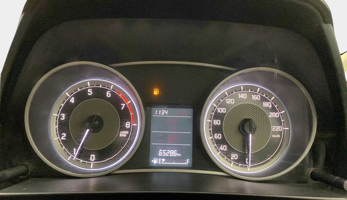 2018 Maruti Dzire VXI, Petrol, Manual, 65,268 km, Odometer Image