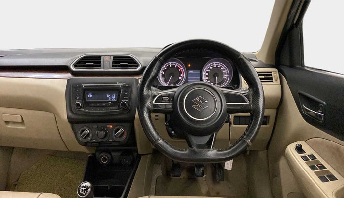 2018 Maruti Dzire VXI, Petrol, Manual, 65,268 km, Steering Wheel Close Up