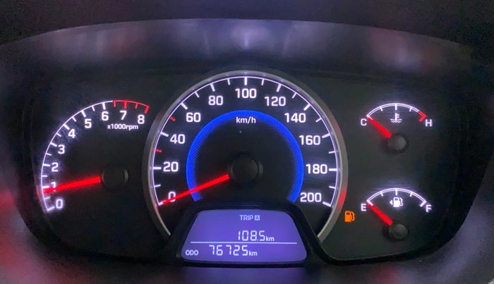 2014 Hyundai Grand i10 MAGNA 1.2 KAPPA VTVT, Petrol, Manual, 76,725 km, Odometer Image