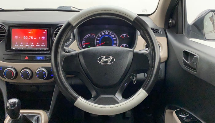2014 Hyundai Grand i10 MAGNA 1.2 KAPPA VTVT, Petrol, Manual, 76,725 km, Steering Wheel Close Up
