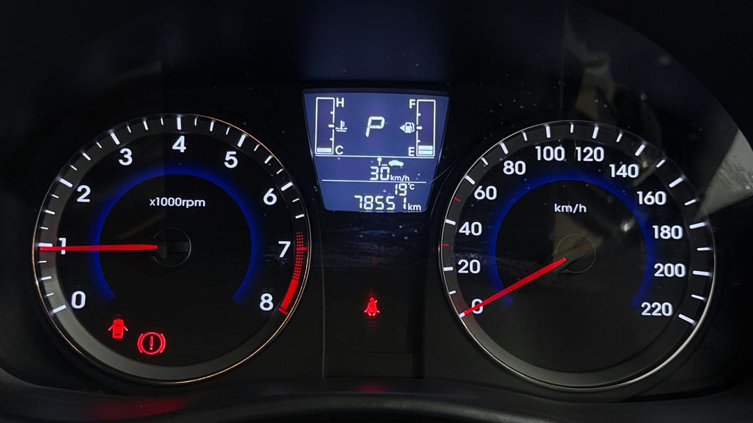 2016 Hyundai Accent Active, Automatic, 78551 km, Odometer View