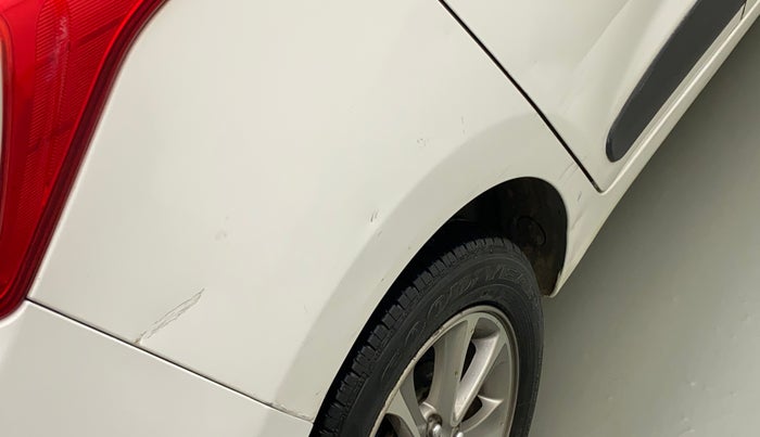 2016 Hyundai Grand i10 ASTA (O) 1.2 KAPPA VTVT, Petrol, Manual, 54,959 km, Right quarter panel - Minor scratches