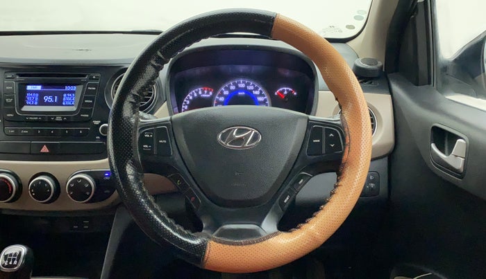 2016 Hyundai Grand i10 ASTA (O) 1.2 KAPPA VTVT, Petrol, Manual, 54,959 km, Steering Wheel Close Up
