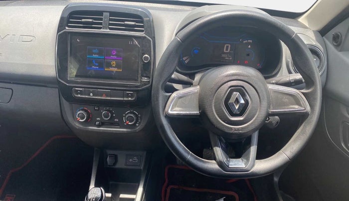 2021 Renault Kwid RXT 1.0 (O), Petrol, Manual, 38,640 km, Steering Wheel Close Up