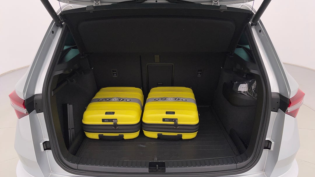 Boot Inside View with Luggage