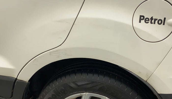 2014 Ford Ecosport TITANIUM 1.5L PETROL, Petrol, Manual, 74,339 km, Left quarter panel - Minor scratches