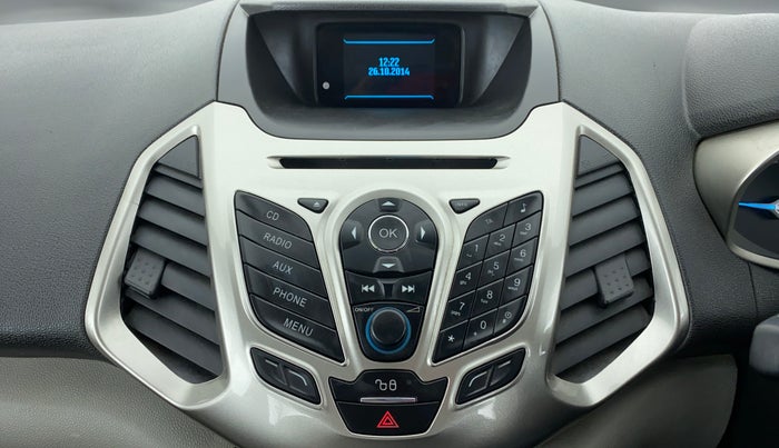 2015 Ford Ecosport 1.5TITANIUM TDCI, Diesel, Manual, 41,265 km, Infotainment System