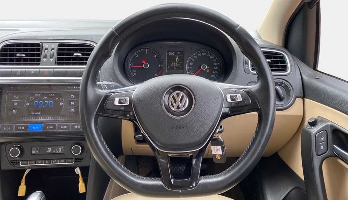 2018 Volkswagen Ameo HIGHLINE PLUS 1.5L AT 16 ALLOY, Diesel, Automatic, 63,632 km, Steering Wheel Close Up