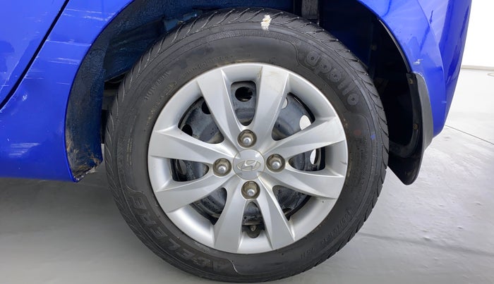 2013 Hyundai Eon MAGNA PLUS, Petrol, Manual, 28,657 km, Left Rear Wheel