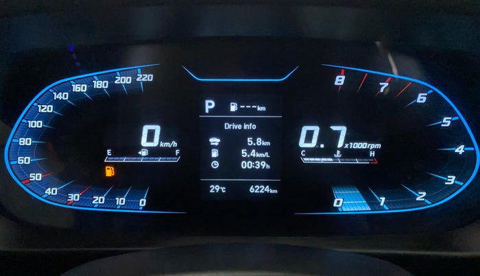 2022 Hyundai NEW I20 SPORTZ 1.2 AT, Petrol, Automatic, 6,224 km, Odometer Image