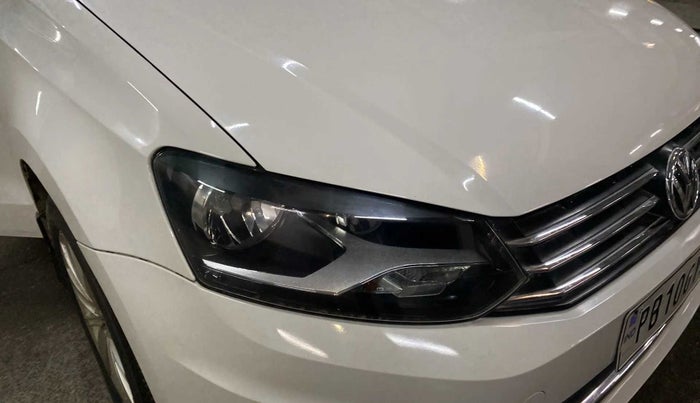 2018 Volkswagen Vento HIGHLINE 1.5 AT, Diesel, Automatic, 79,927 km, Right headlight - Headlight parking bulb fused