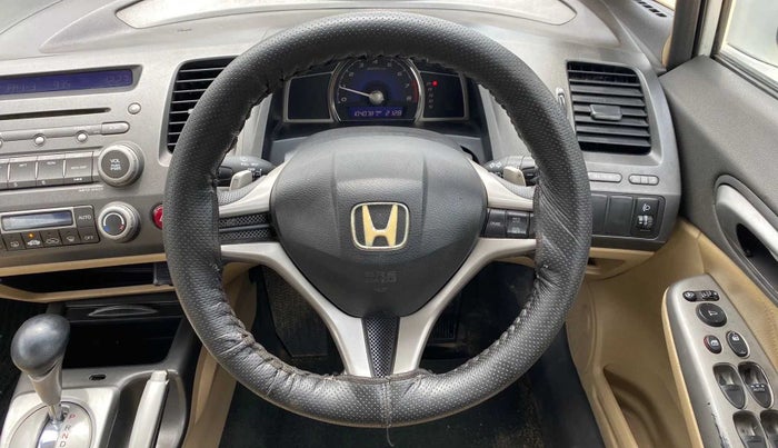 2011 Honda Civic 1.8L I-VTEC V AT, Petrol, Automatic, 1,04,025 km, Steering Wheel Close Up