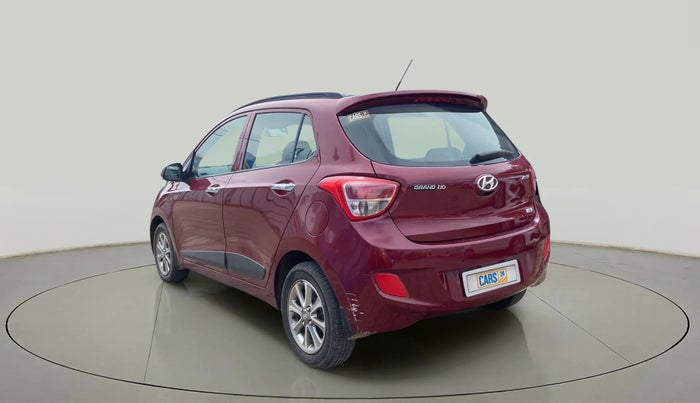 2016 Hyundai Grand i10 ASTA (O) 1.2 KAPPA VTVT, Petrol, Manual, 40,227 km, Left Back Diagonal