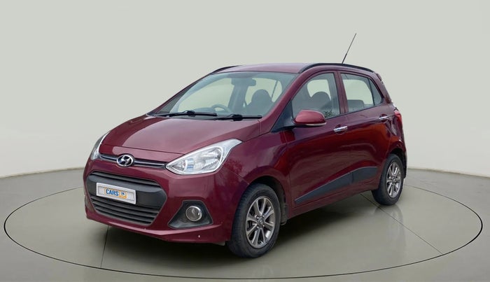 2016 Hyundai Grand i10 ASTA (O) 1.2 KAPPA VTVT, Petrol, Manual, 40,227 km, Left Front Diagonal