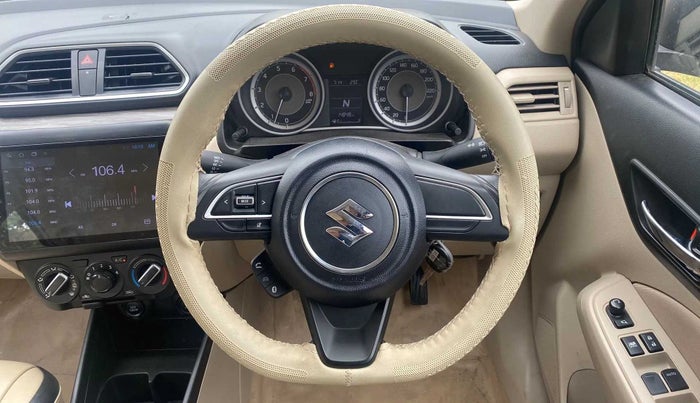 2023 Maruti Dzire VXI AMT, Petrol, Automatic, 14,809 km, Steering Wheel Close Up