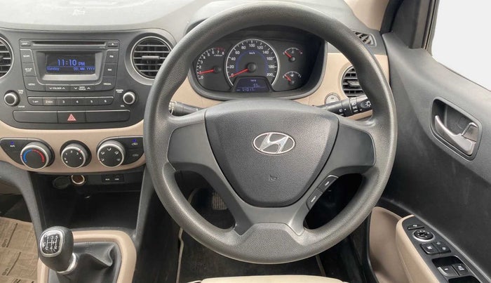 2014 Hyundai Grand i10 SPORTZ 1.2 KAPPA VTVT, Petrol, Manual, 54,809 km, Steering Wheel Close Up