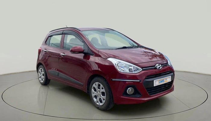 2014 Hyundai Grand i10 SPORTZ 1.2 KAPPA VTVT, Petrol, Manual, 54,809 km, Right Front Diagonal