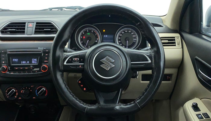2018 Maruti Dzire VXI, Petrol, Manual, 52,319 km, Steering Wheel Close Up