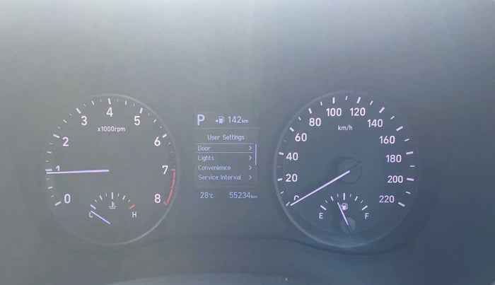 2018 Hyundai Verna 1.6 VTVT SX (O) AT, Petrol, Automatic, 55,233 km, Odometer Image