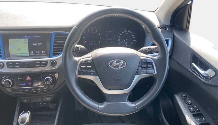 2018 Hyundai Verna 1.6 VTVT SX (O) AT, Petrol, Automatic, 55,233 km, Steering Wheel Close Up