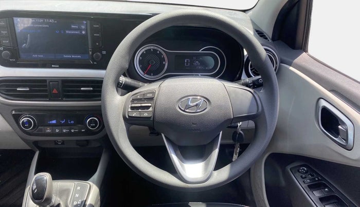 2020 Hyundai GRAND I10 NIOS SPORTZ AMT 1.2 KAPPA VTVT, Petrol, Automatic, 27,833 km, Steering Wheel Close Up