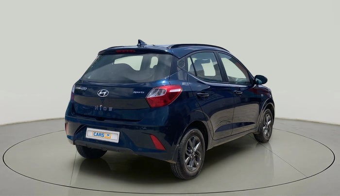 2020 Hyundai GRAND I10 NIOS SPORTZ AMT 1.2 KAPPA VTVT, Petrol, Automatic, 27,833 km, Right Back Diagonal