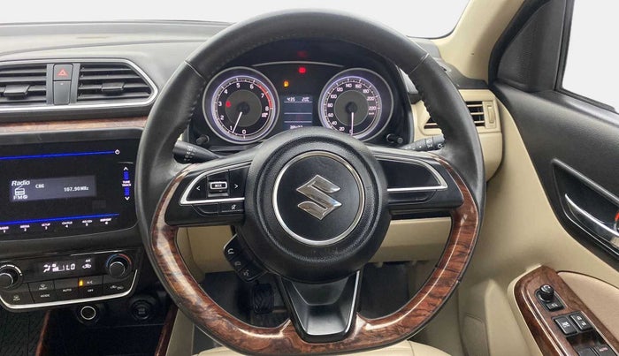 2020 Maruti Dzire ZXI Plus, Petrol, Manual, 38,426 km, Steering Wheel Close Up