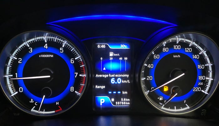 2019 Maruti Baleno ZETA CVT PETROL 1.2, Petrol, Automatic, 59,766 km, Odometer Image