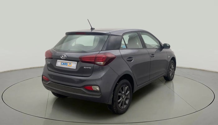 2019 Hyundai Elite i20 SPORTZ PLUS  1.2 CVT, Petrol, Automatic, 45,717 km, Right Back Diagonal