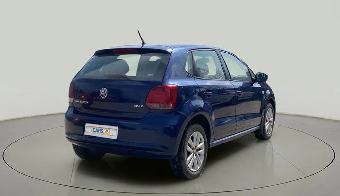 2013 Volkswagen Polo HIGHLINE1.2L, Petrol, Manual, 71,250 km, Right Back Diagonal