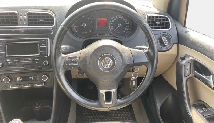 2013 Volkswagen Polo HIGHLINE1.2L, Petrol, Manual, 71,250 km, Steering Wheel Close Up