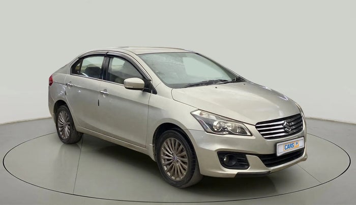 2017 Maruti Ciaz ALPHA 1.4 PETROL, Petrol, Manual, 1,03,786 km, Right Front Diagonal