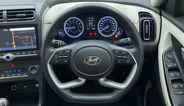 2021 Hyundai Creta SX 1.5 PETROL, Petrol, Manual, 9,427 km, Steering Wheel Close Up