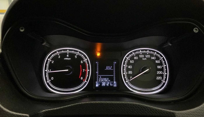 2021 Maruti Vitara Brezza LXI, Petrol, Manual, 38,108 km, Odometer Image