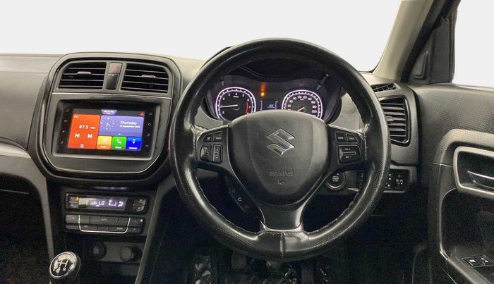 2020 Maruti Vitara Brezza ZXI, Petrol, Manual, 82,142 km, Steering Wheel Close Up