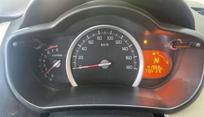 2016 Maruti Celerio VXI AMT, Petrol, Automatic, 41,969 km, Odometer Image