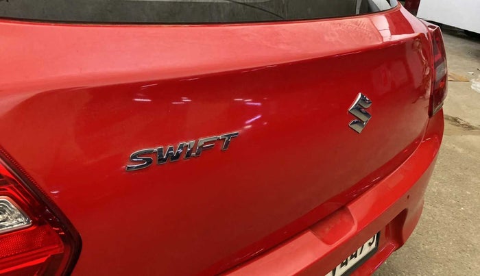 2021 Maruti Swift VXI, Petrol, Manual, 52,266 km, Dicky (Boot door) - Minor scratches