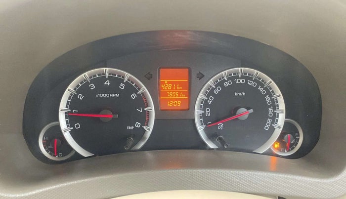 2017 Maruti Ertiga VXI, Petrol, Manual, 78,030 km, Odometer Image