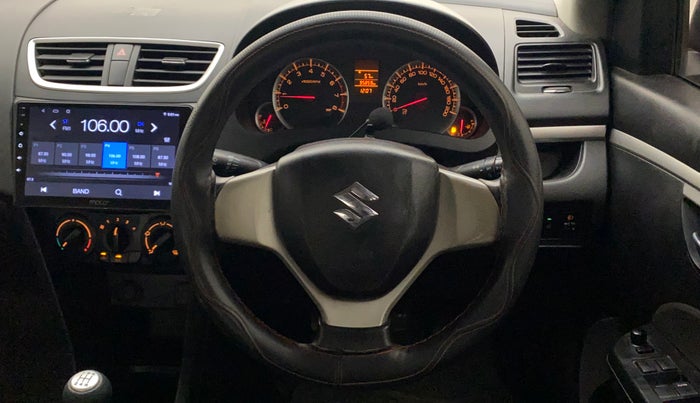 2017 Maruti Swift VXI, Petrol, Manual, 95,858 km, Steering Wheel Close Up