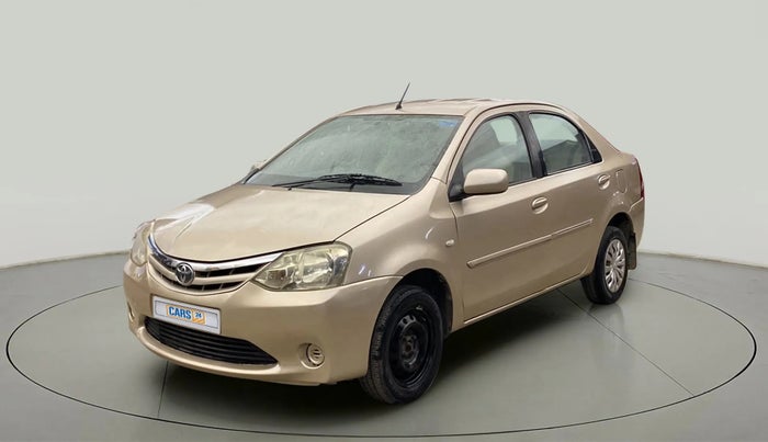 2012 Toyota Etios G, Petrol, Manual, 1,08,059 km, Left Front Diagonal