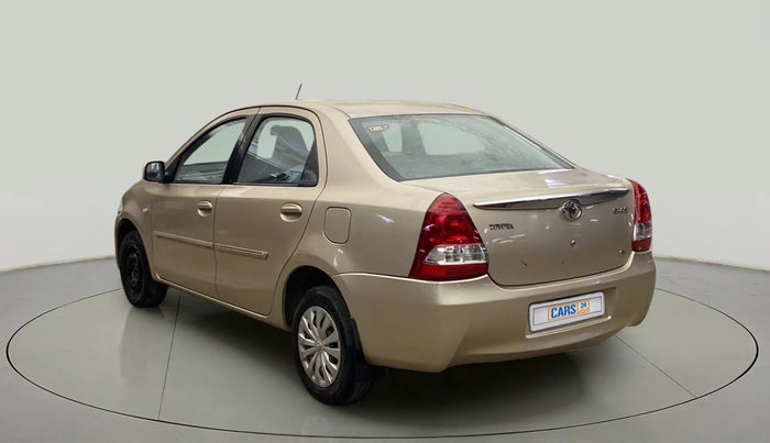 2012 Toyota Etios G, Petrol, Manual, 1,08,059 km, Left Back Diagonal