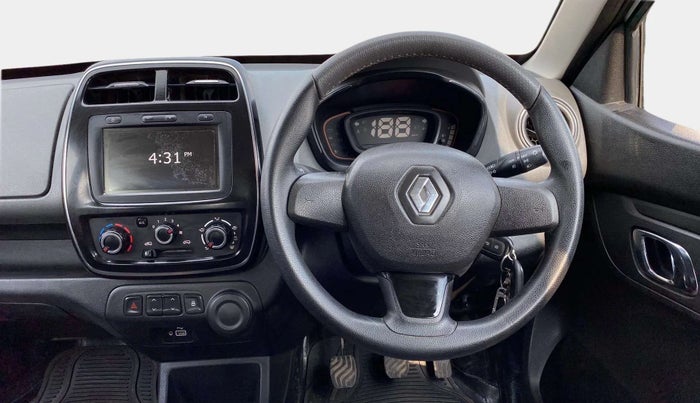 2019 Renault Kwid RXT 1.0 (O), Petrol, Manual, 18,959 km, Steering Wheel Close Up